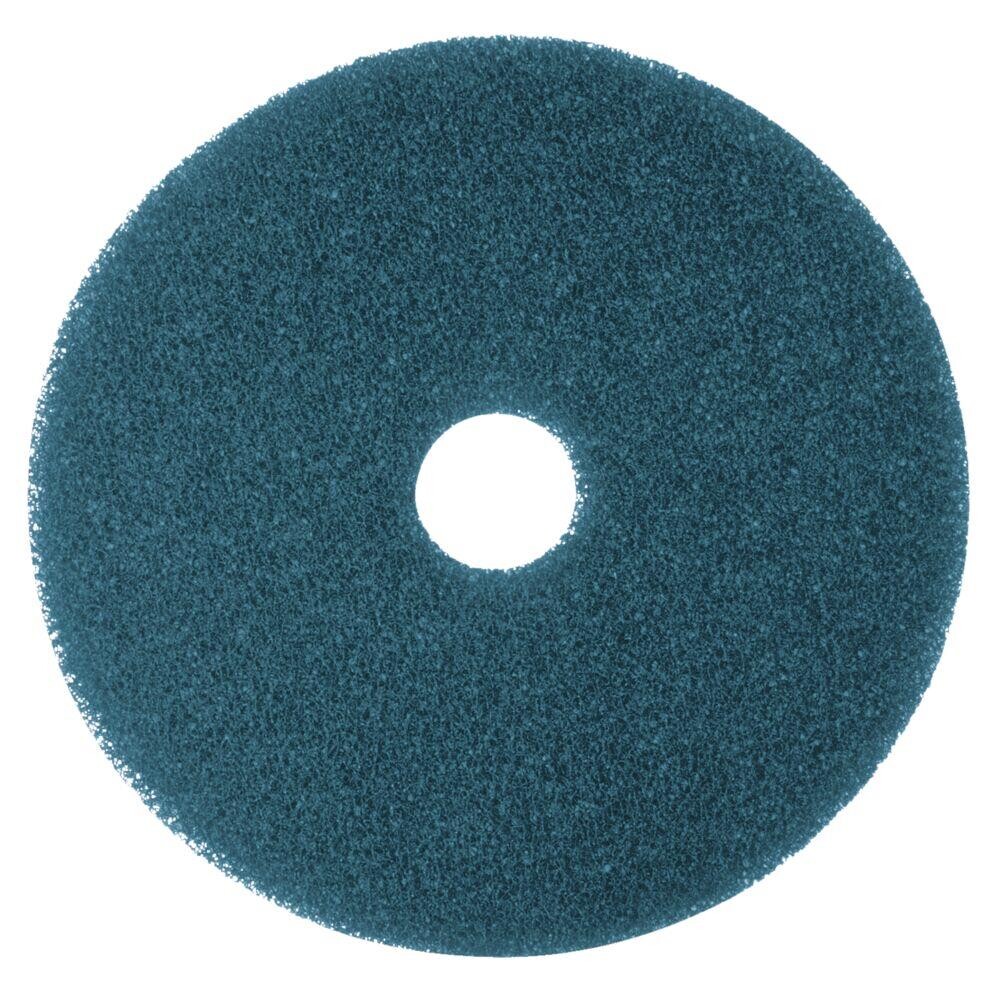 Gulvrondel, 3M, blå, huldiameter 85 mm, 14 tommer - 5 stk