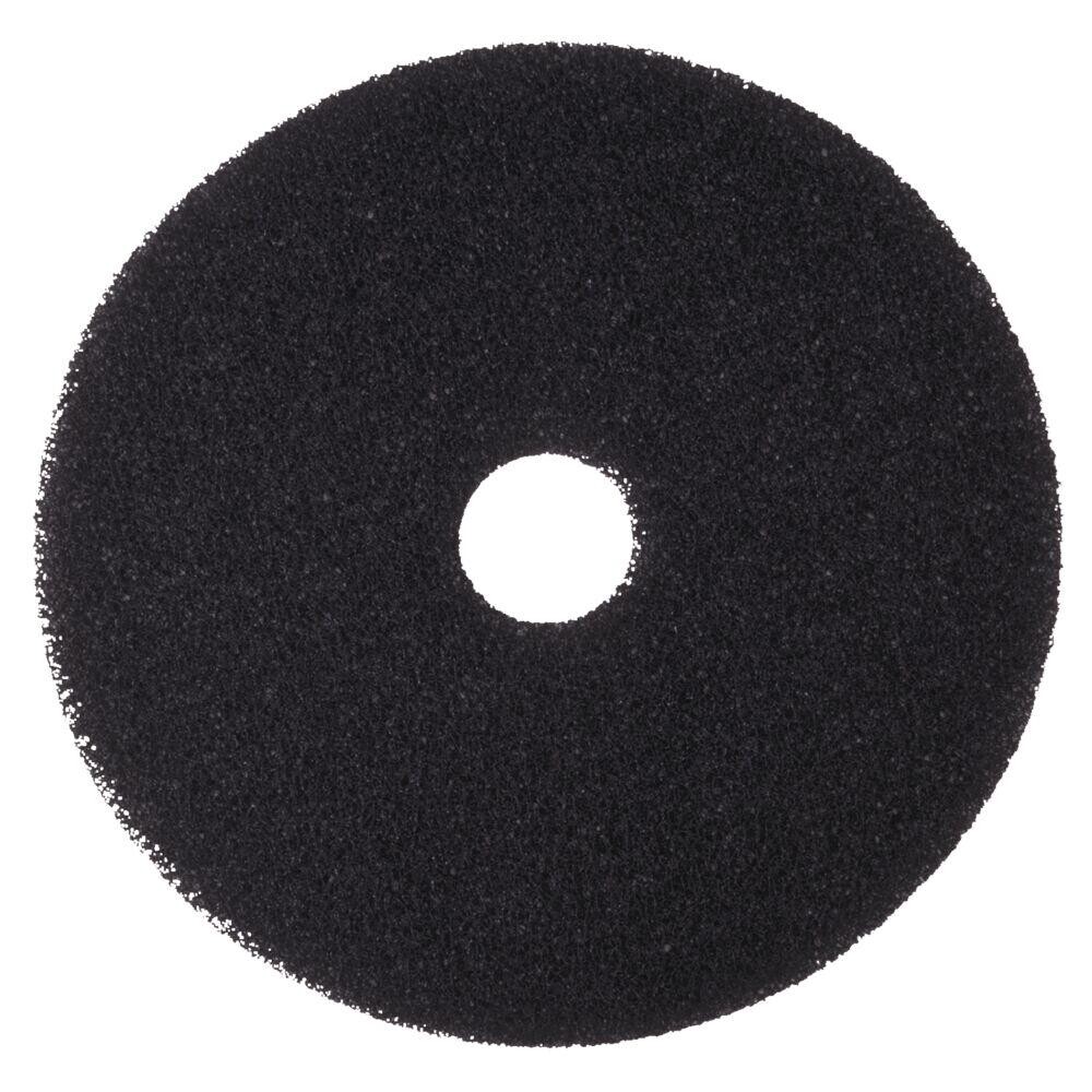 Gulvrondel, 3M, sort, huldiameter 85 mm, 21 tommer - 5 stk