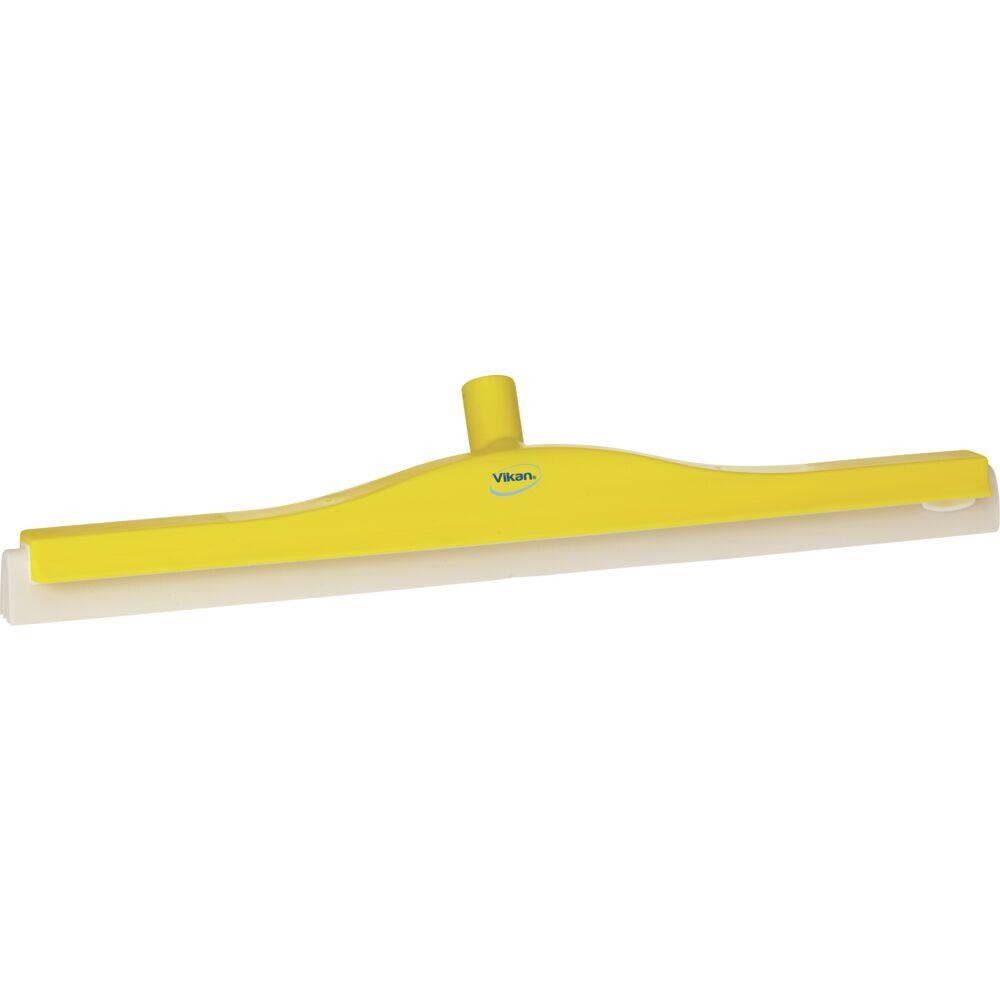 Gulvskraber, Vikan Hygiejne, gul, med drejeled, 60 cm