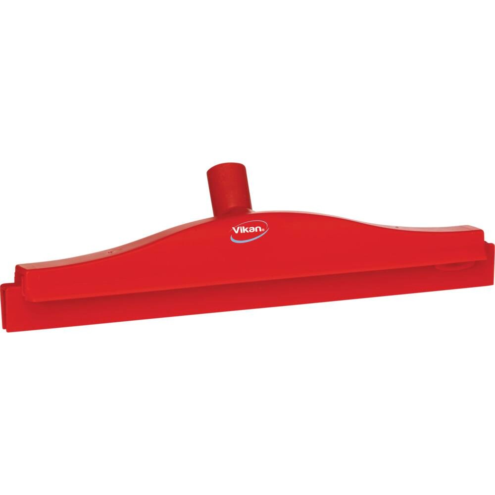 Gulvskraber, Vikan Hygiejne, rød, med drejeled, 40 cm