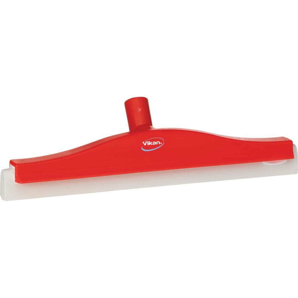 Gulvskraber, Vikan Hygiejne, rød, med drejeled, 40 cm