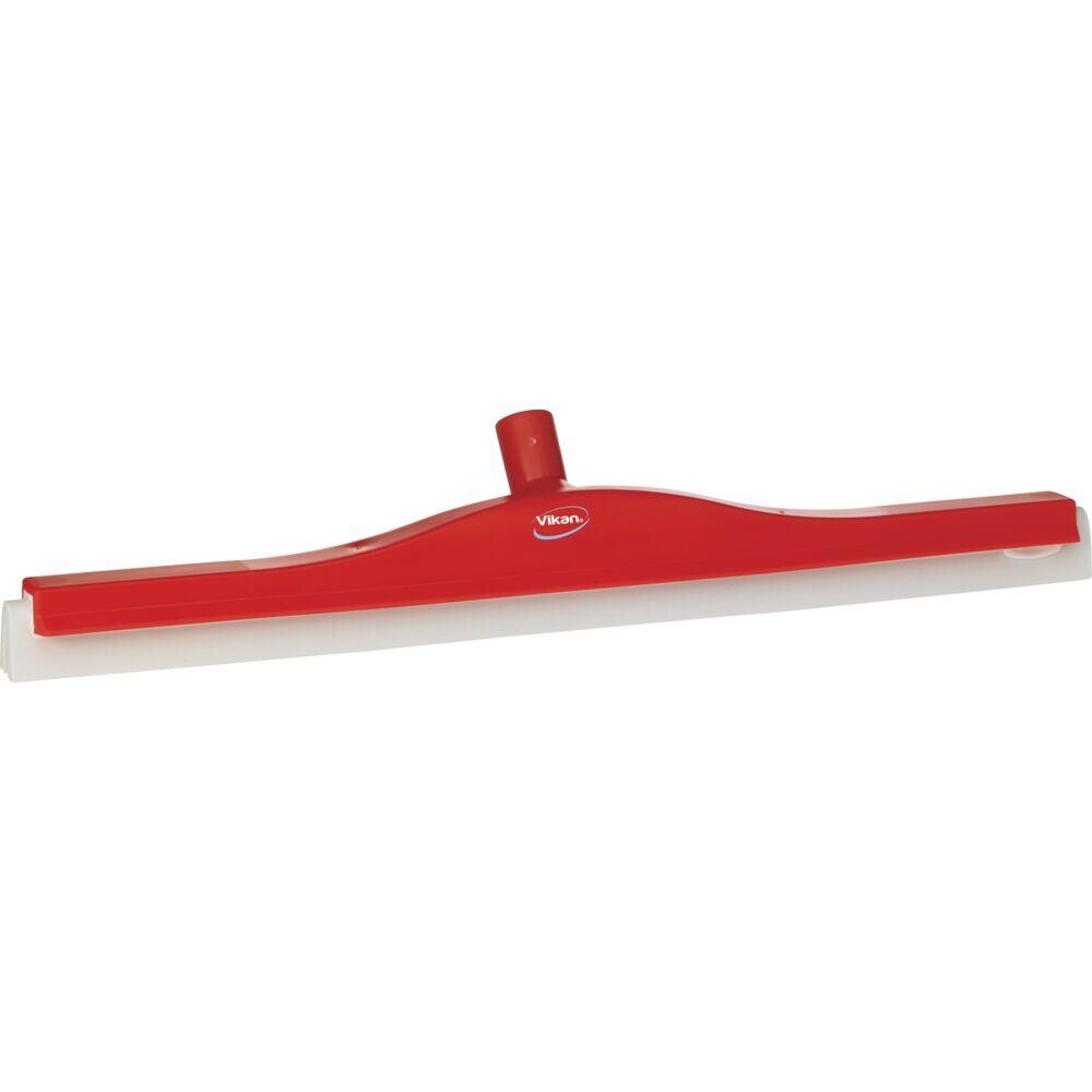 Gulvskraber, Vikan Hygiejne, rød, med drejeled, 60 cm