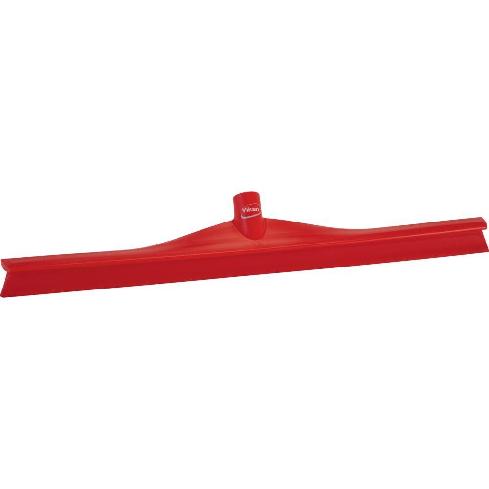 Gulvskraber, Vikan Hygiejne, rød, med fast led, 60 cm