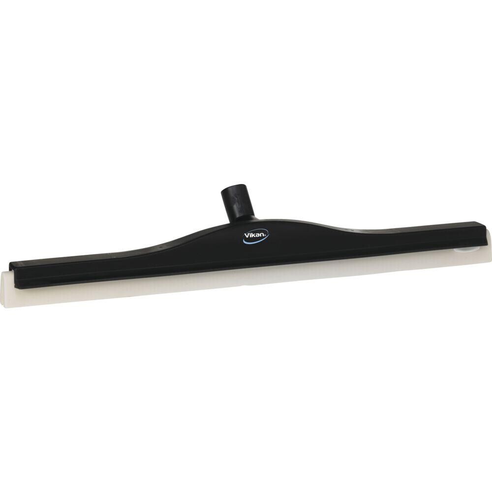 Gulvskraber, Vikan Hygiejne, sort, med drejeled, 60 cm