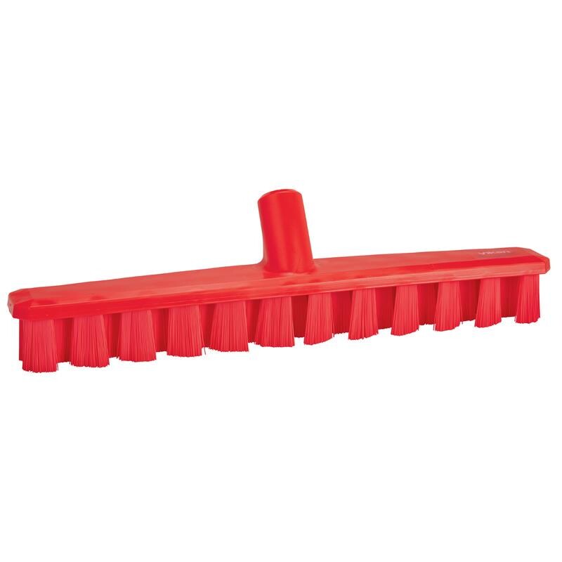 Gulvskrubbe UST 400mm stiv rød