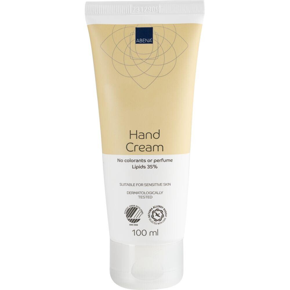 Håndcreme ABENA 100 ml uden farve og parfume 35% fedt - 6 stk
