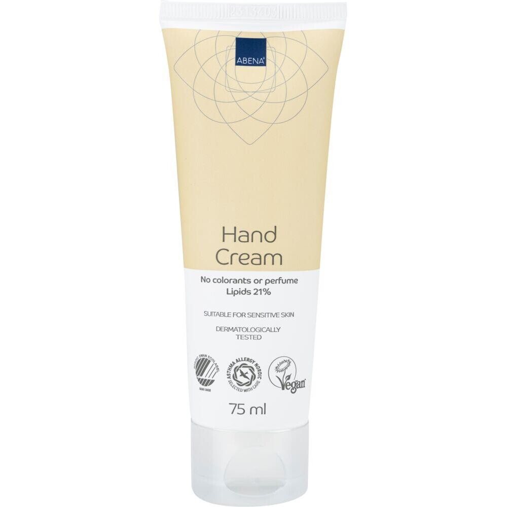 Håndcreme ABENA 75 ml uden farve og parfume 21% fedt - 12 stk