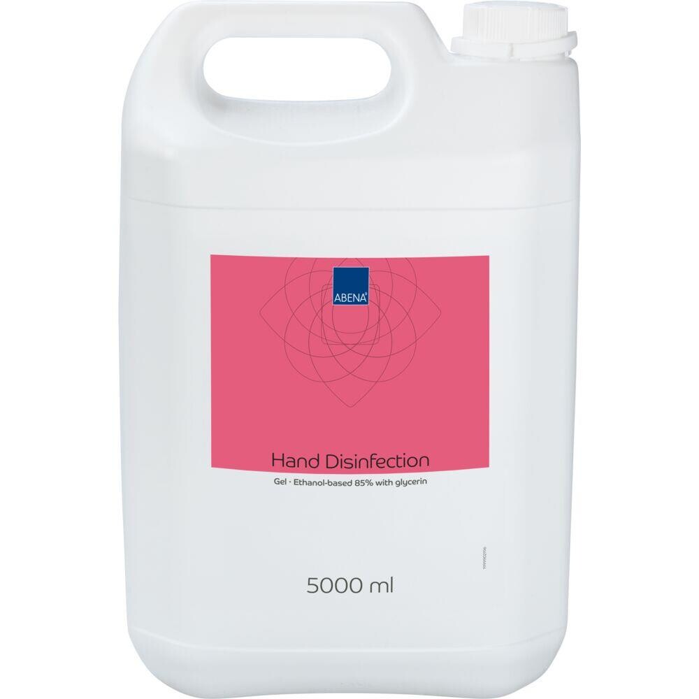 Hånddesinfektion, GEL, ABENA, 5000 ml, 85% ethanol, dunk uden pumpe