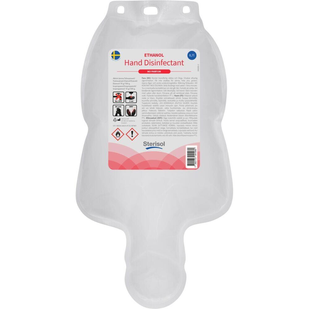 Hånddesinfektion - Sterisol - 700 ml - 81% alkohol
