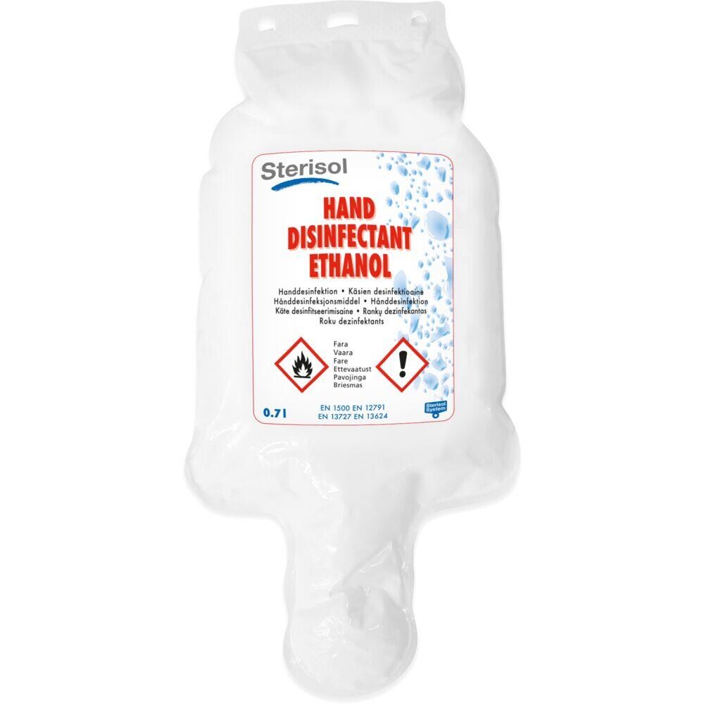 Hånddesinfektion - Sterisol - 700 ml - 81% alkohol