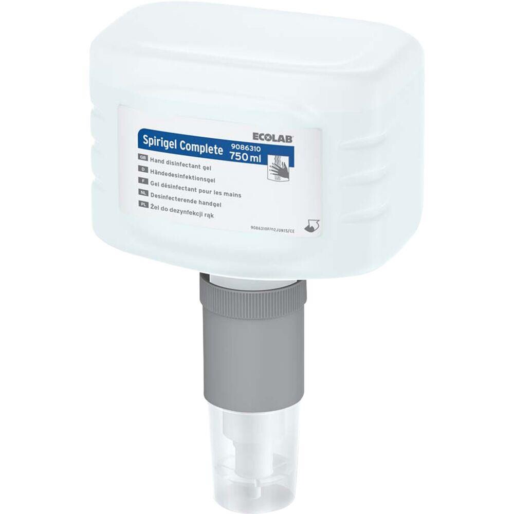 Hånddesinfektionsgel Ecolab Spirigel Complete 750 ml 85% ethanol - 6 stk