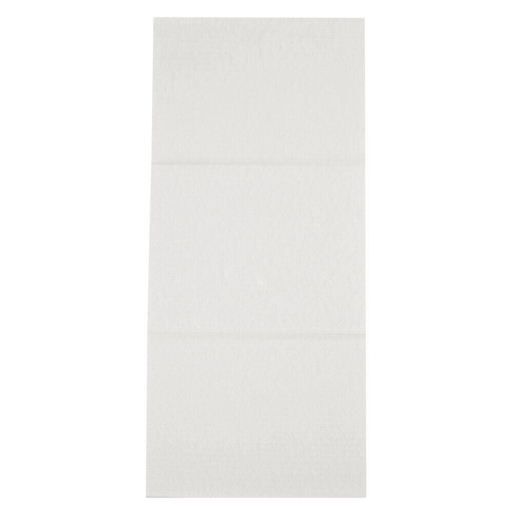 Engangshåndklæde - ABENA - Airlaid - Hvid - 3-fold - 58x26 cm - 344 stk
