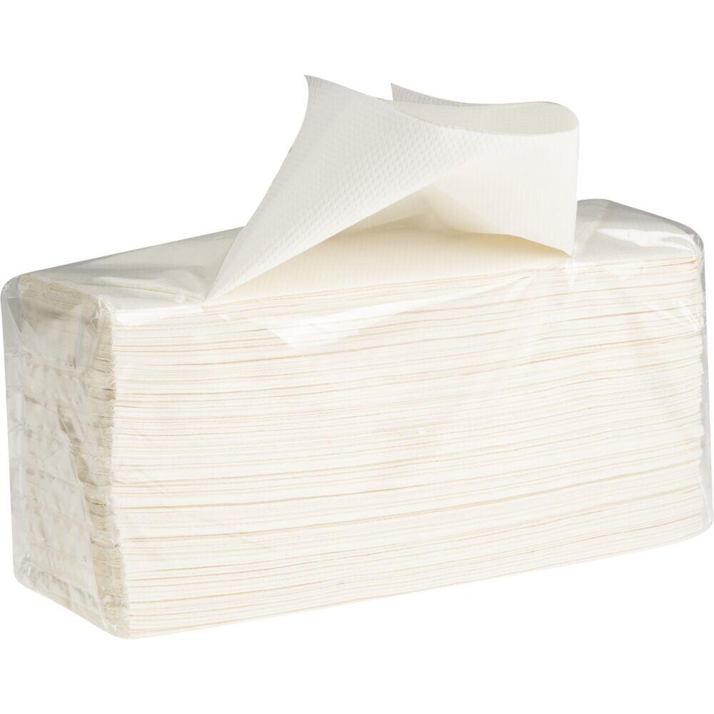 Håndklædeark ABENA Care-Ness Excellent 2-lags Z-fold 8 cm hvid 144 ark pr pakke - 28 pakker