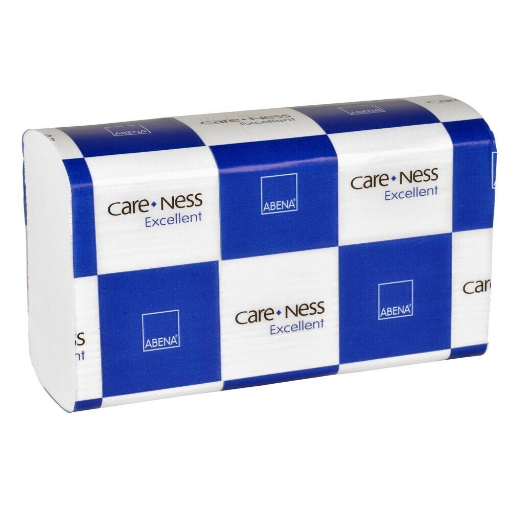Håndklædeark Care-Ness Excellent 3-lags 20,6x24x8 cm - 125 ark pr pakke - 25 pakker