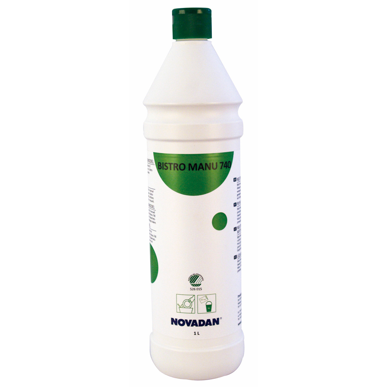 Opvaskemiddel - Novadan Bistro Manu 740 - 1L