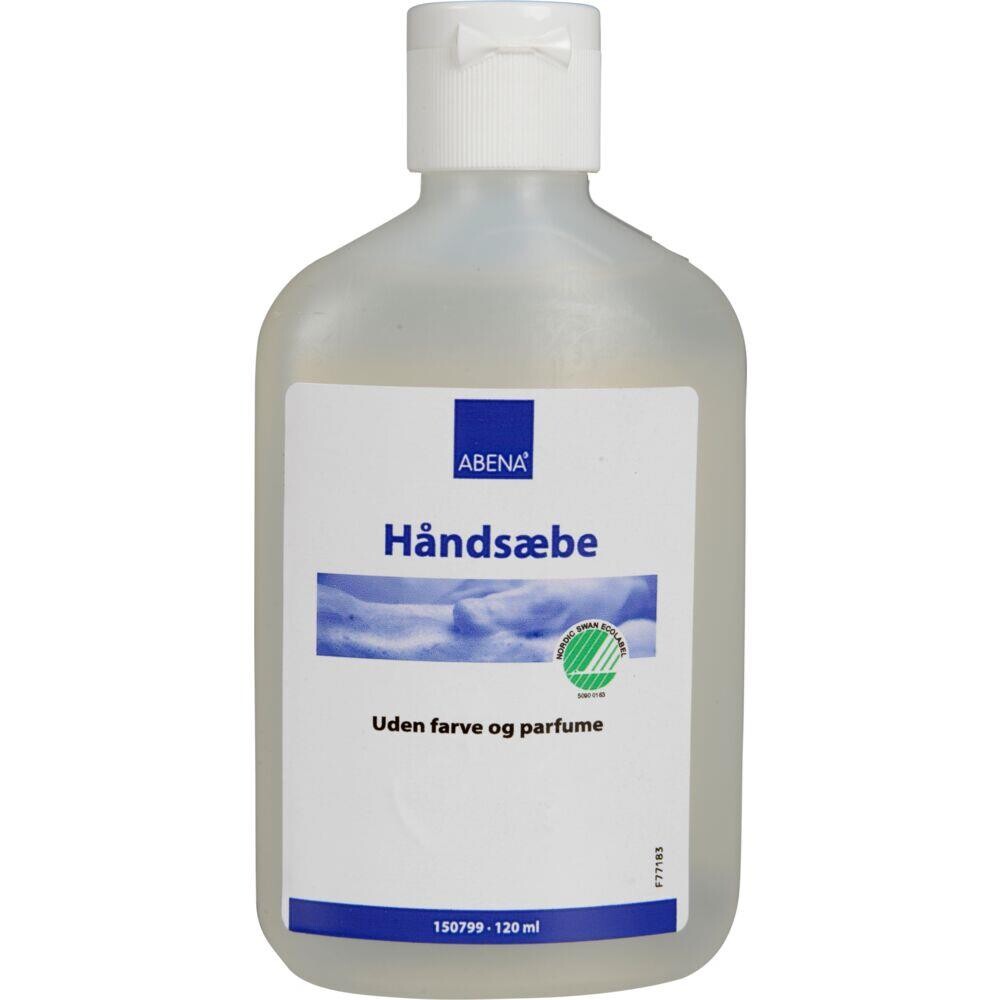 Håndsæbe, ABENA, 120 ml, uden farve og parfume - 24 stk