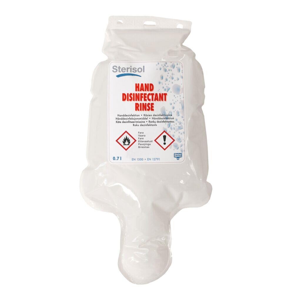 Håndsprit Sterisol 81% ethanol 700 ml flydende refill - 12 stk