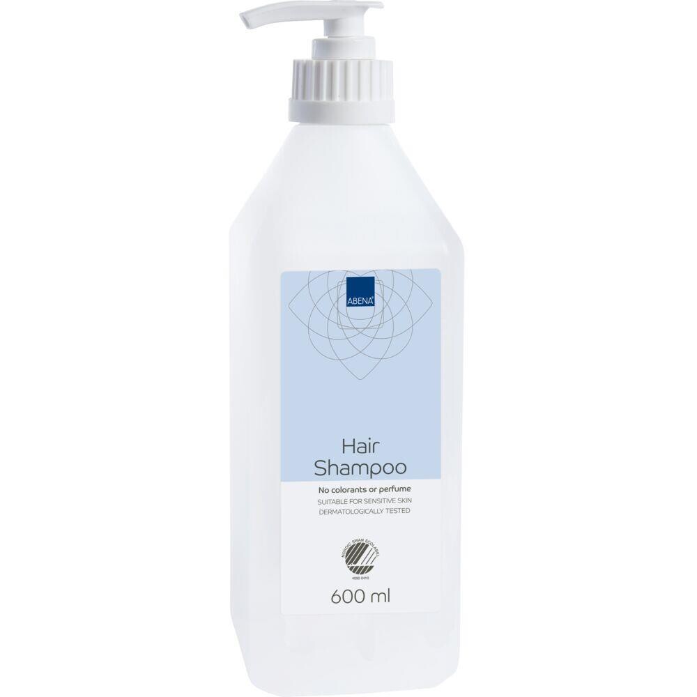Hårshampoo, ABENA, 600 ml, uden farve og parfume - 15 stk