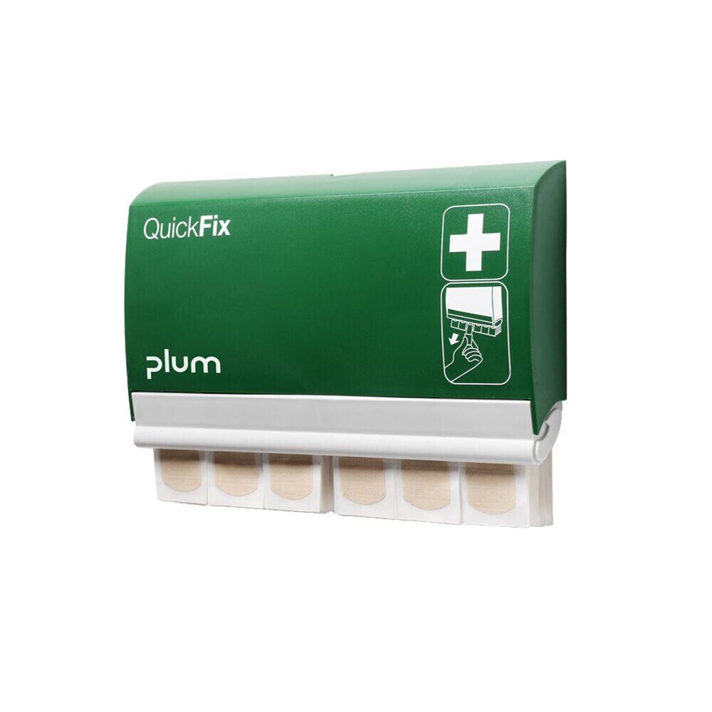 Hæfteplaster - QuickFix dispenser 90 elastiske plastre - Beige - 7,2x2,5x13,5cm