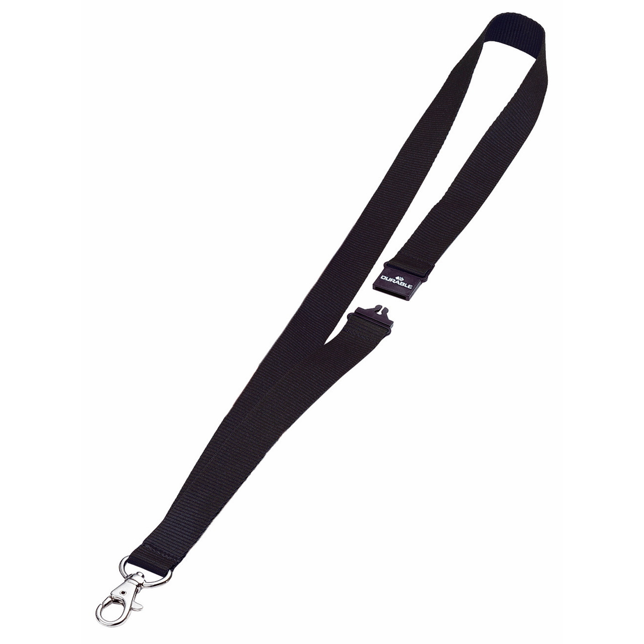 Keyhanger - Nøglesnor sort - 10 stk