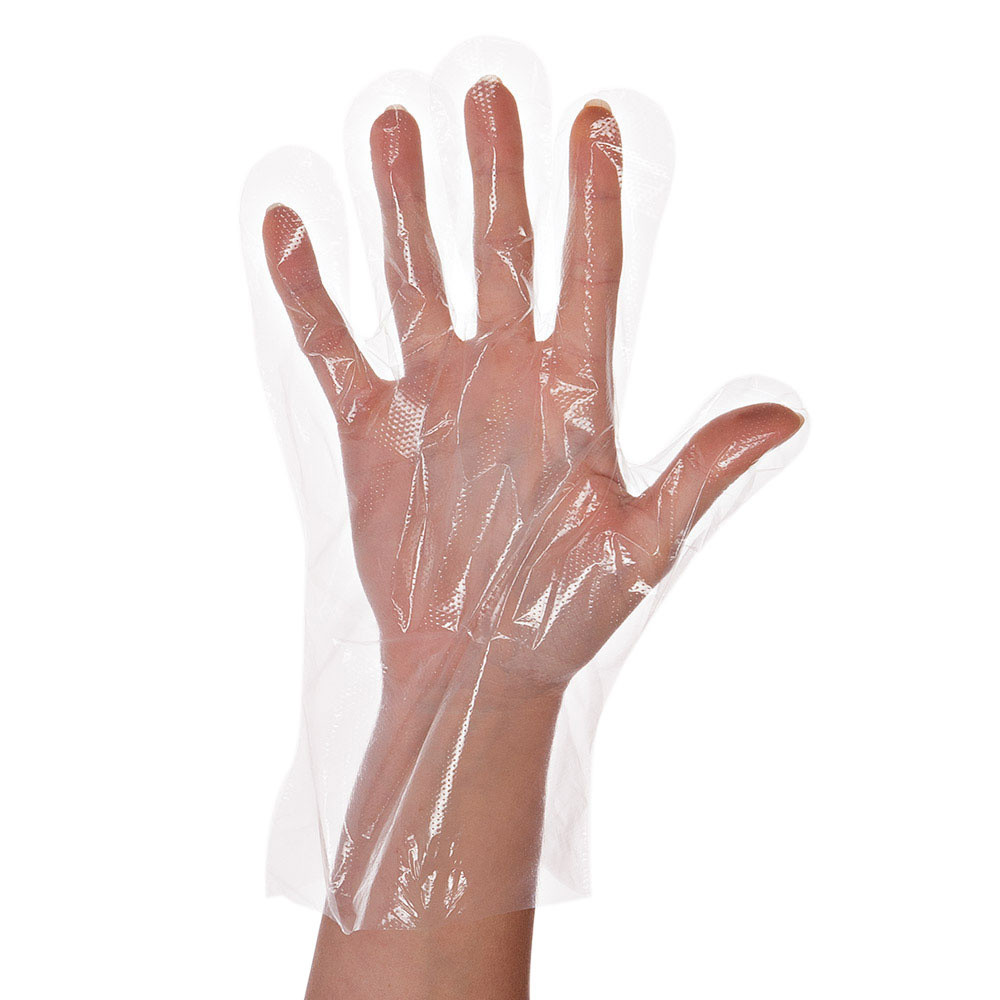 Engangshandsker medium HDPE transparent - 500 stk