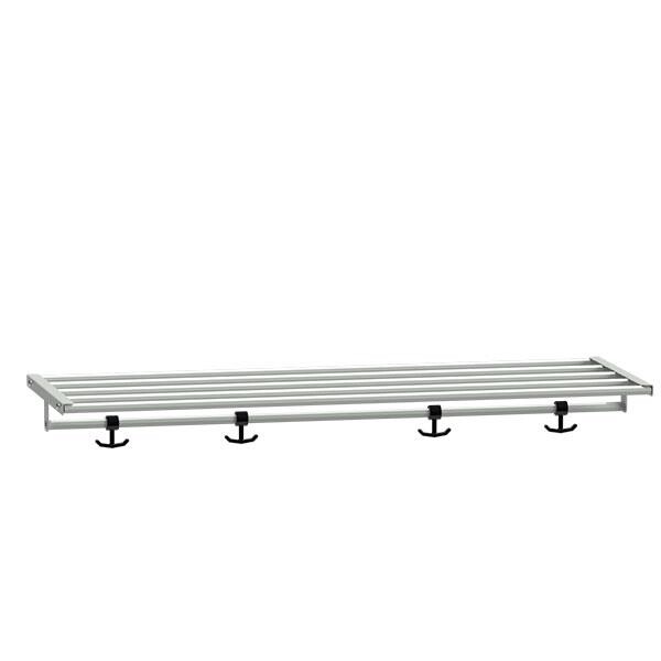 Hattehylde til garderobe B1000xD400 mm lysegrå