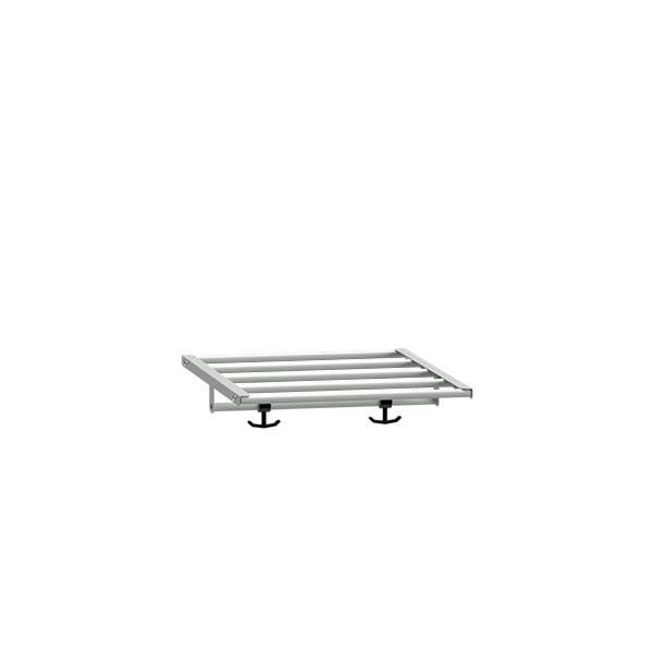 Hattehylde til garderobe B400xD550 mm lysegrå