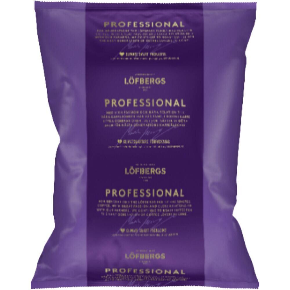 Hele kaffebønner - Löfbergs Medium økologisk Rainforest Alliance - 1000 g - 6 stk