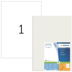 Labels - Herma Premium - A3 - Hvid - 297 x 420 mm - 100 stk.