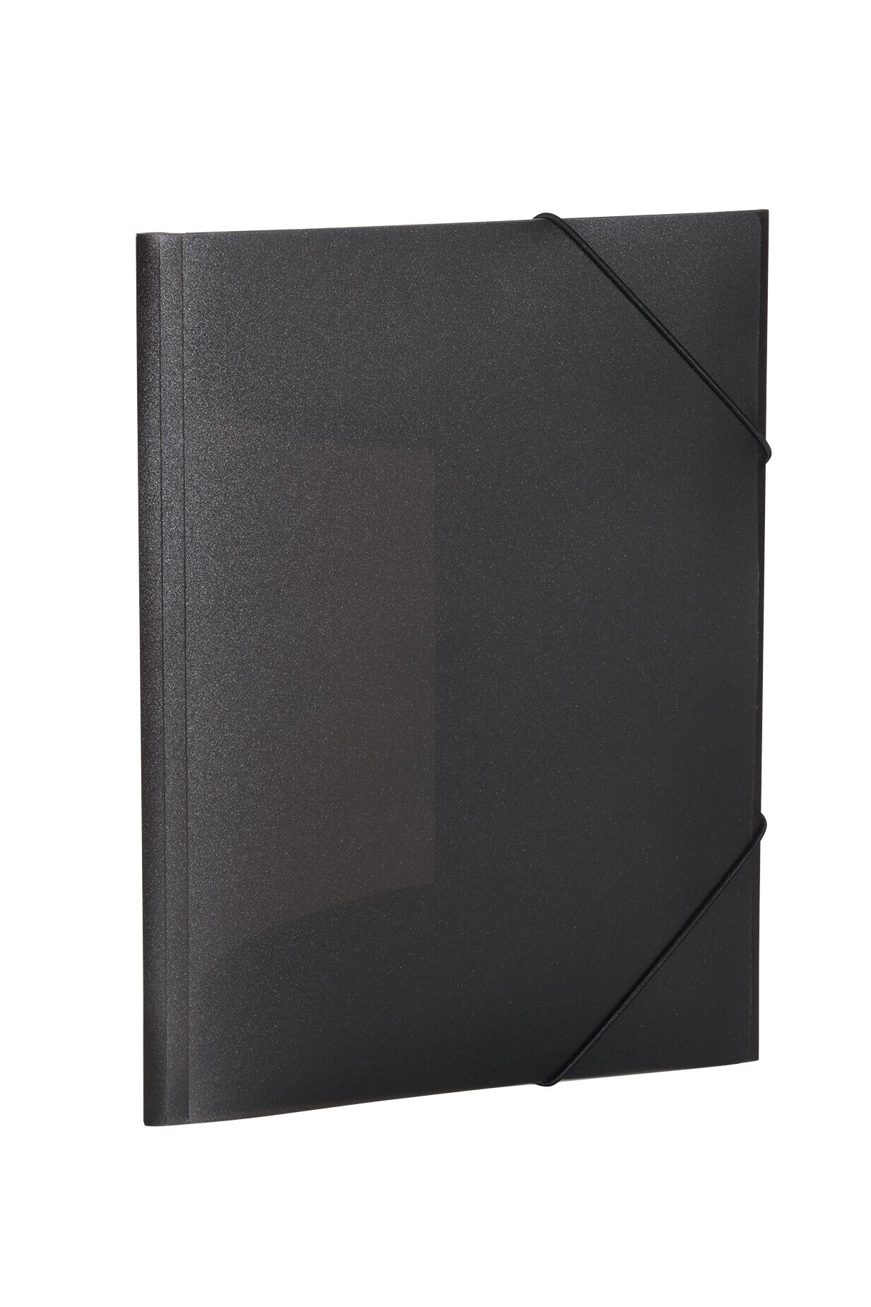 3 stk. HERMA Herma 3-klap elastikmappe PP A4 transp sort