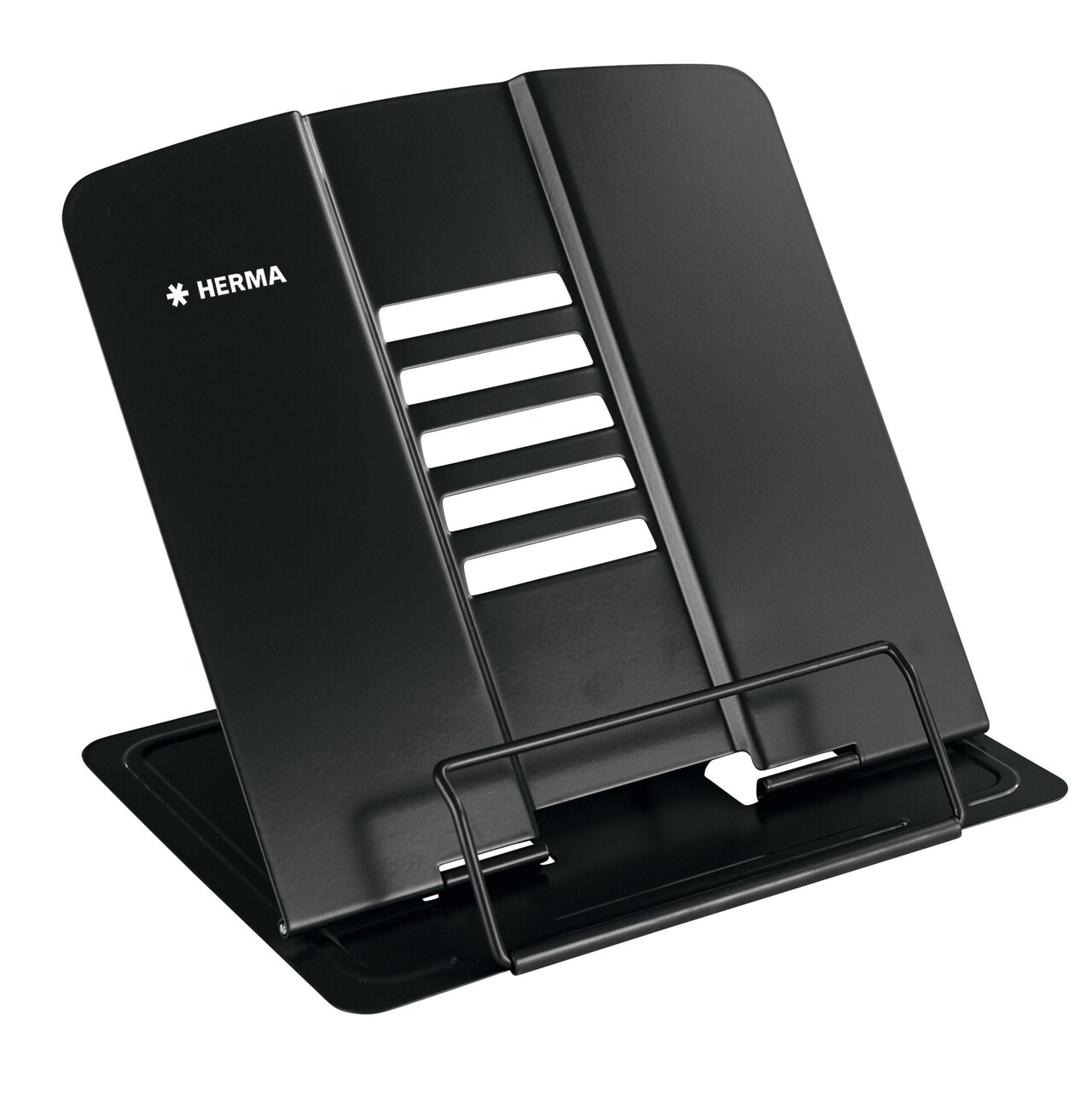 Laptop holder Herma Reading rack metal black