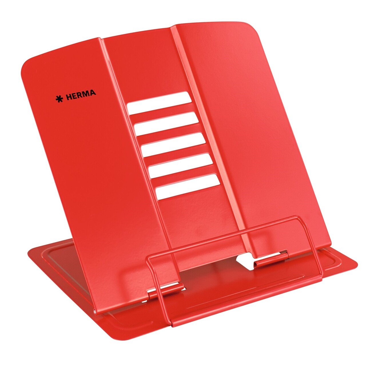 Laptop holder Herma Reading rack metal red