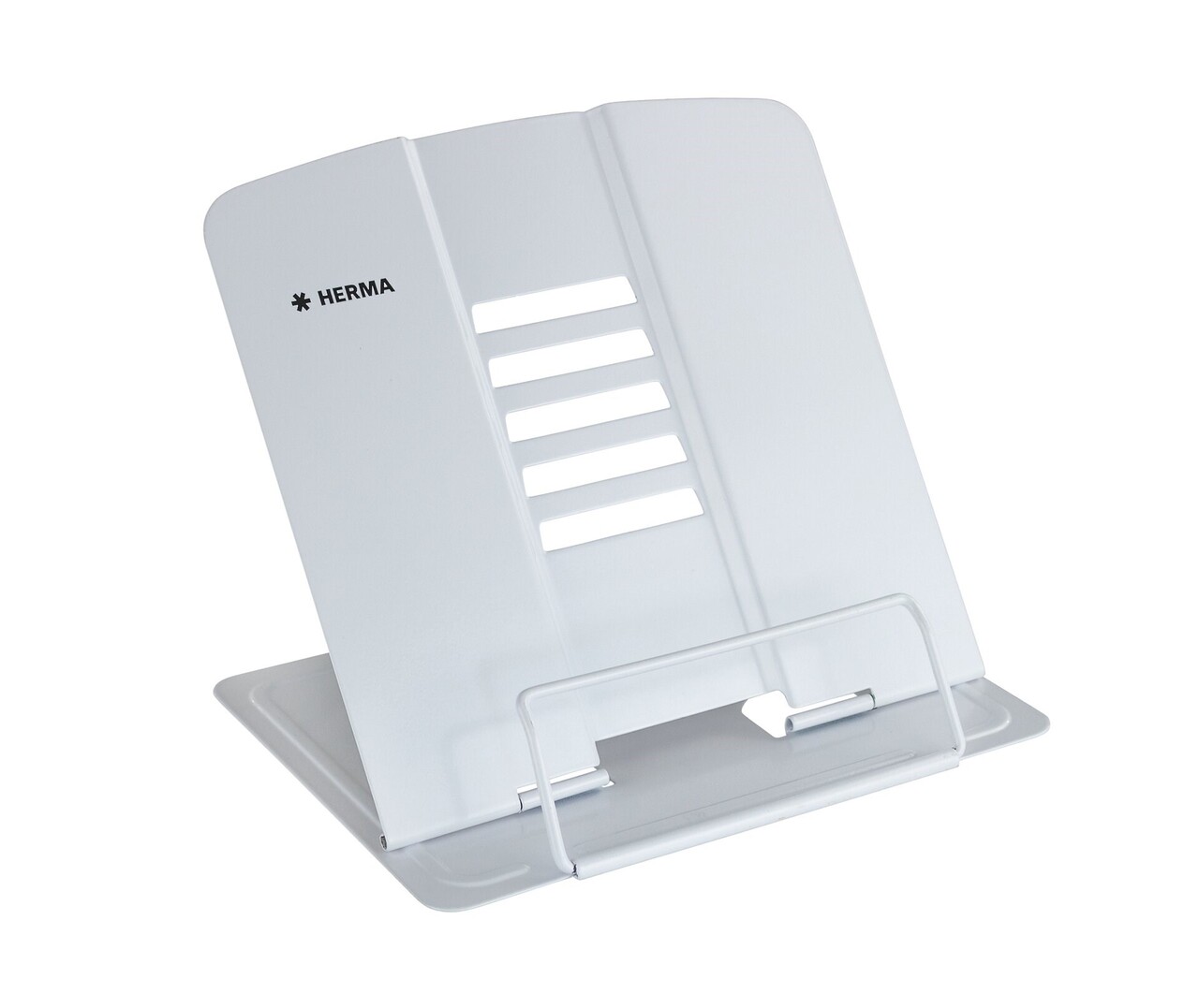 Laptop holder Herma Reading rack metal white