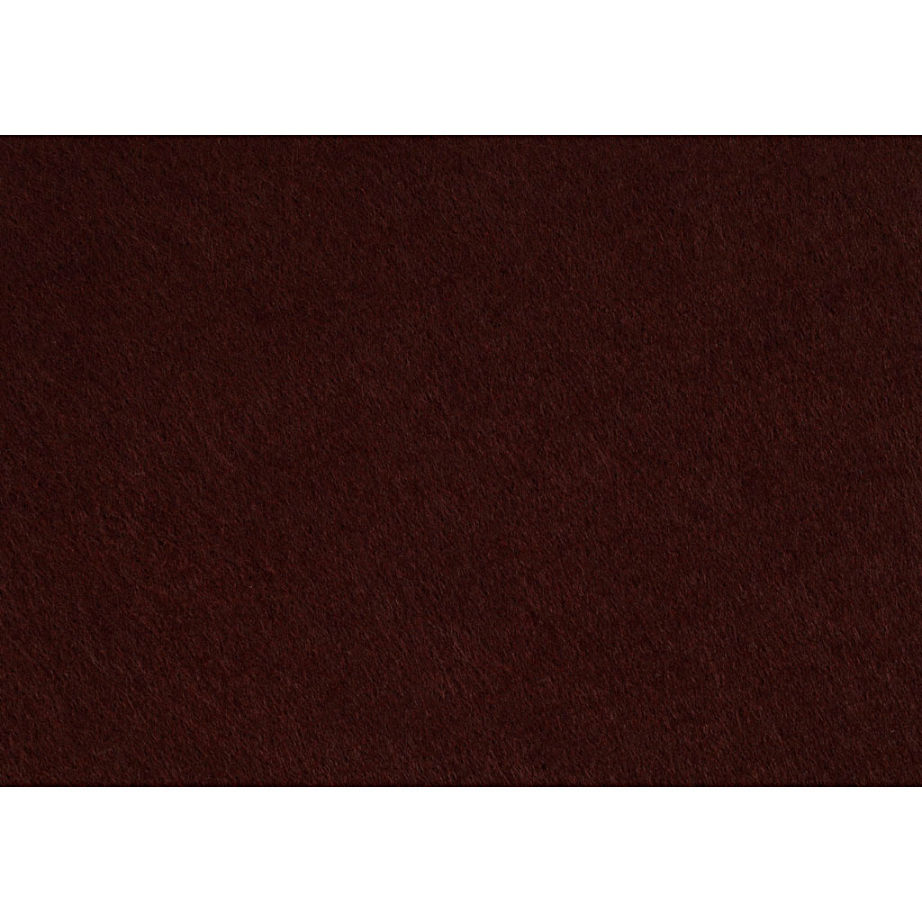 Hobbyfilt A4 21 x 30 cm tykkelse 1,5-2 mm brun | 10 ark
