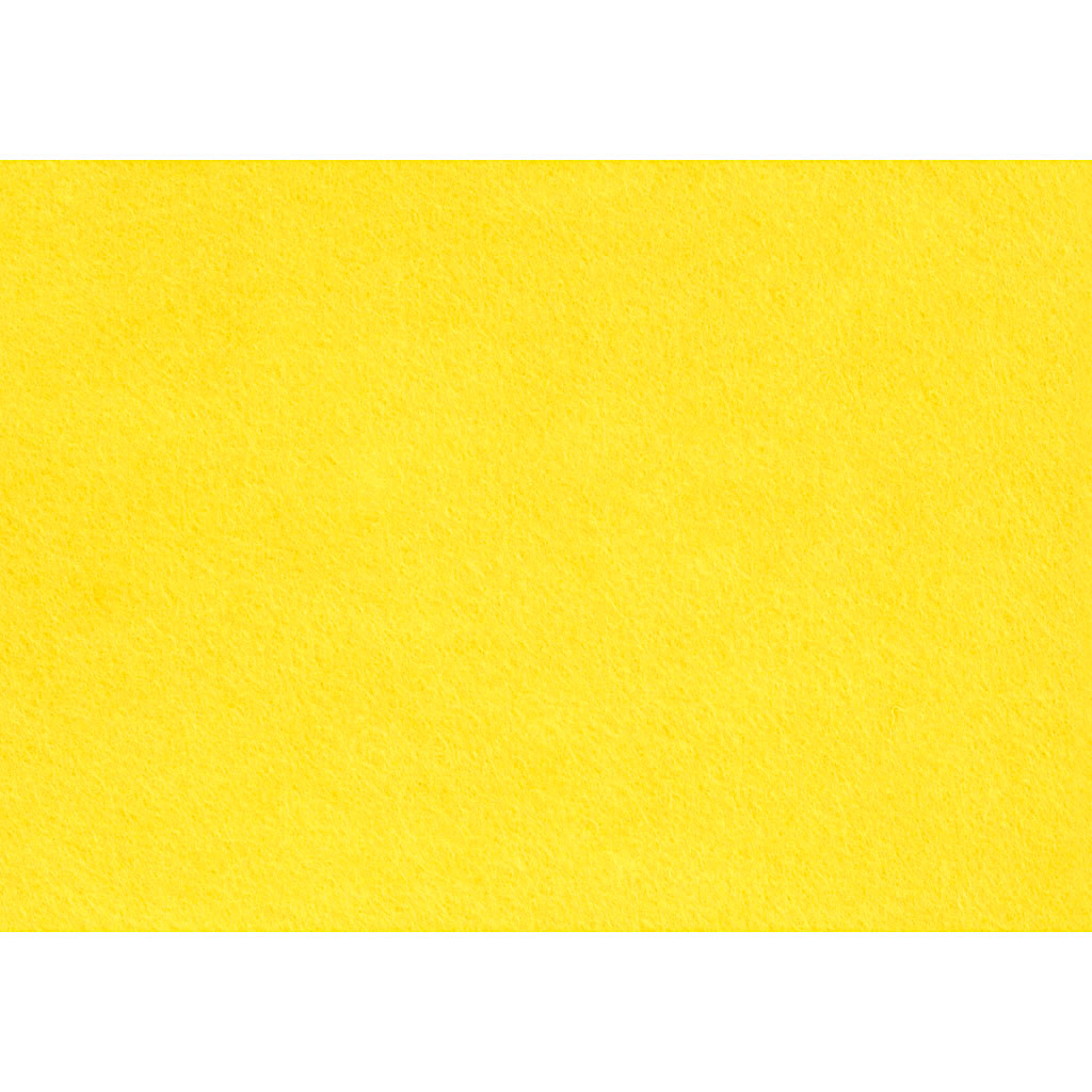 Hobbyfilt A4 21 x 30 cm tykkelse 1,5-2 mm gul | 10 ark