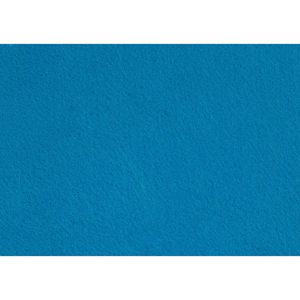 Hobbyfilt A4 21 x 30 cm tykkelse 1,5-2 mm turkis | 10 ark
