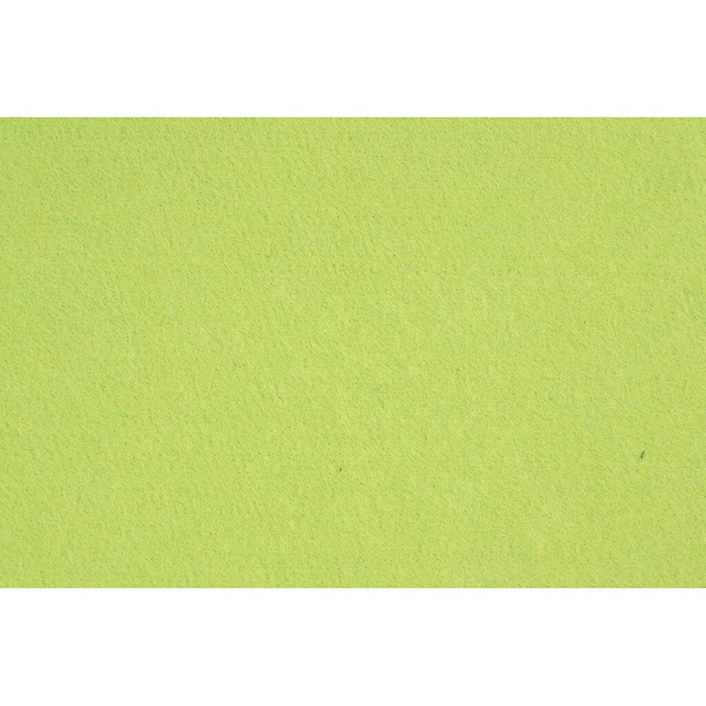 Hobbyfilt, ark 42x60 cm, tykkelse 3 mm, grøn, 1 ark