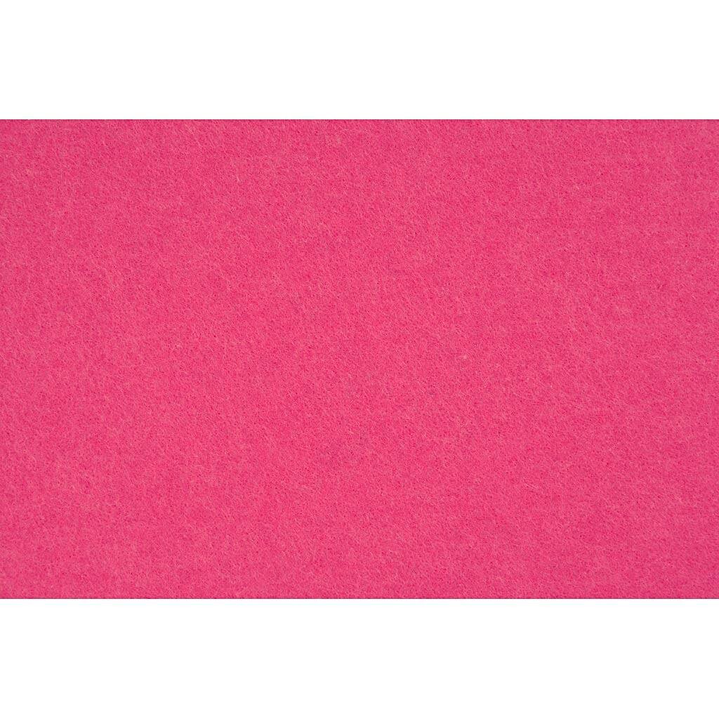 Hobbyfilt, ark 42x60 cm, tykkelse 3 mm, pink, 1 ark