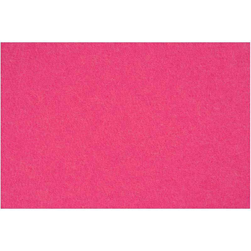 Filt ark 42 x 60 cm tykkelse 3 mm | pink