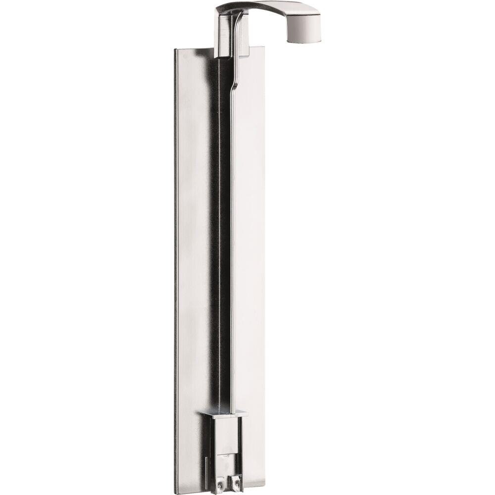 Holder 7x19.5cm krom-plast flergangs - 10 stk