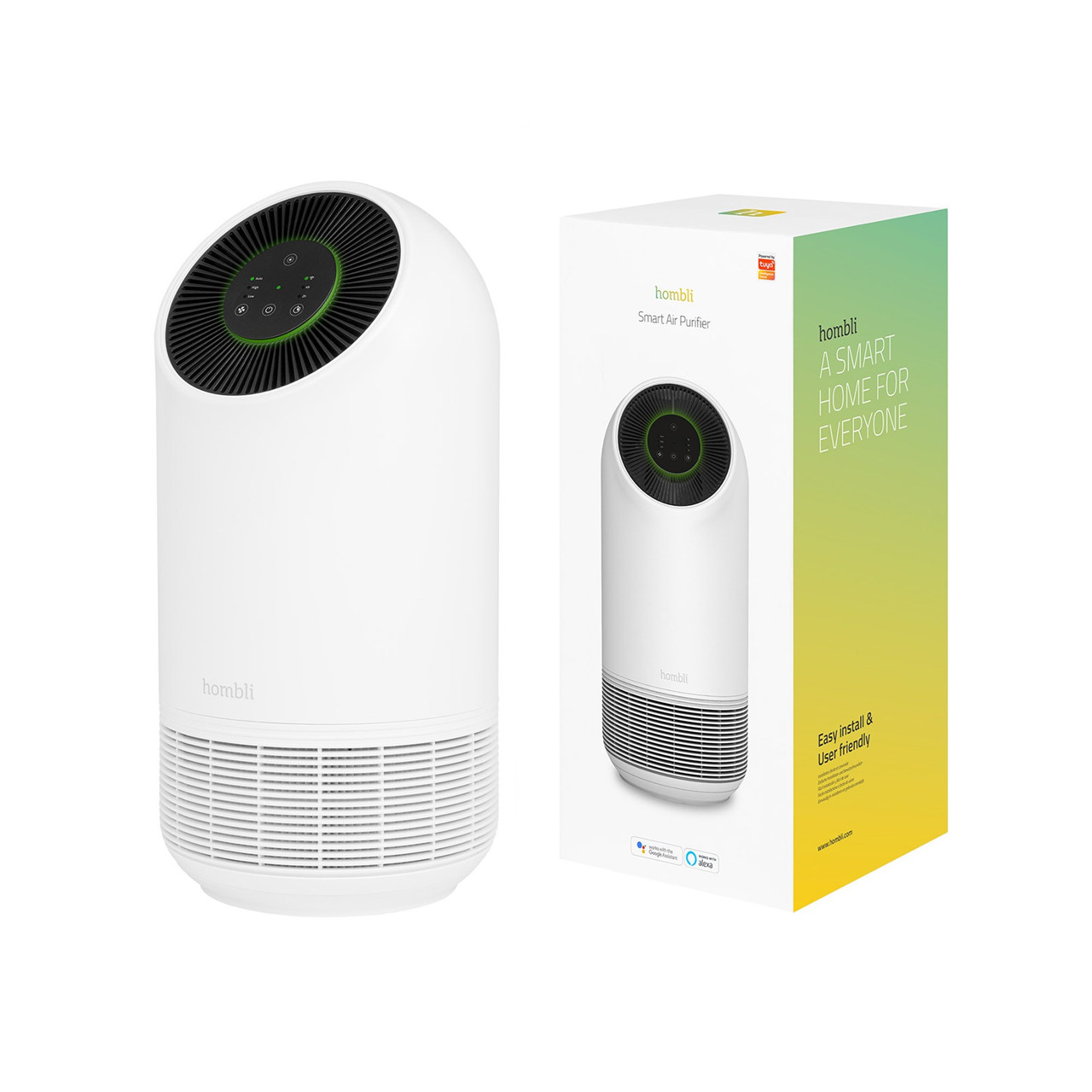Luftrenser - Hombli Smart Air Purifier - 25 m² - Hvid