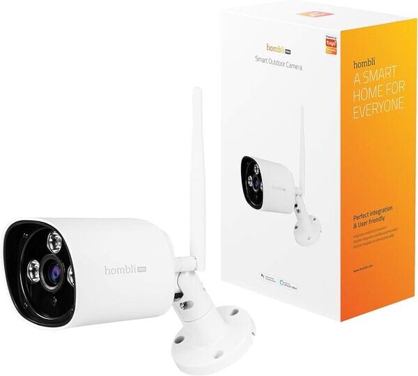 Overvågningskamera Hombli Smart Battery Cam, White