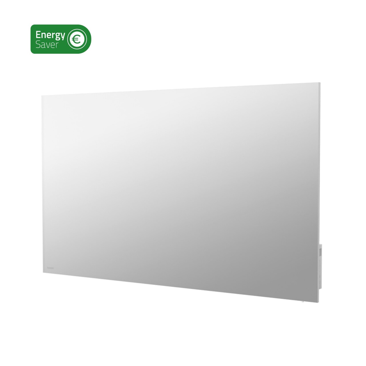 Infrarødt varmepanel - Hombli Smart IR Glass Heatpanel 600W - Spejl