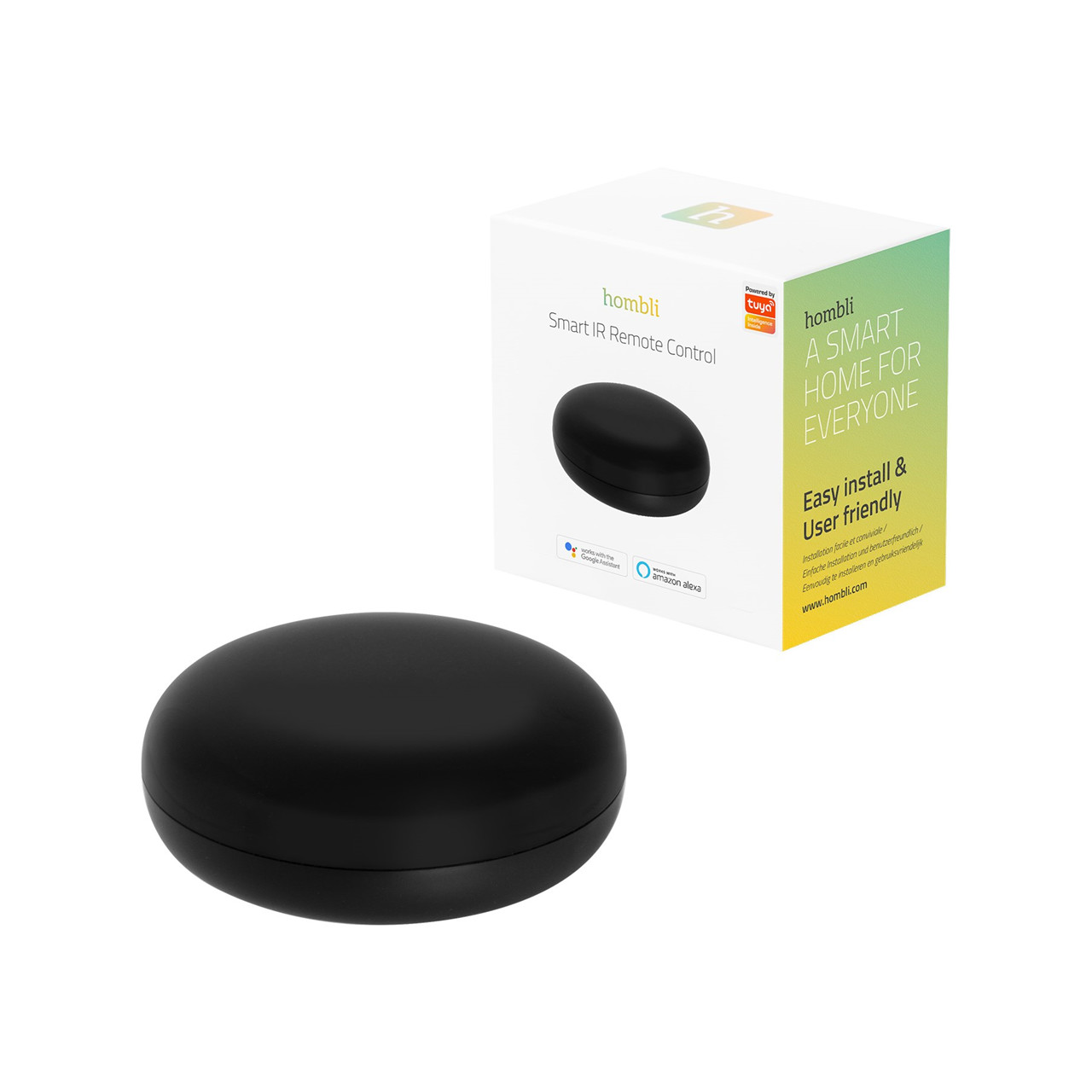 Fjernbetjening - Hombli Smart IR Remote Control - WiFi - Sort