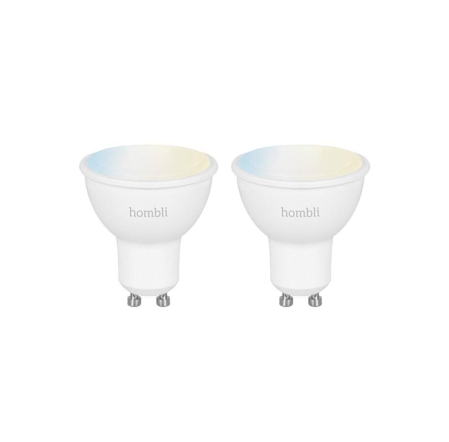 Smartpære - Hombli Smart Spot RGB & CCT (GU10) V2 - 5W - Promo Pack 1+1