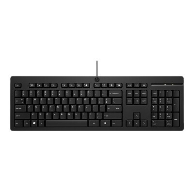 HP 125 G2 USB Wired Keyboard (Nordic)