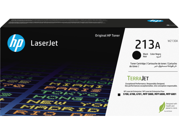 Lasertoner - HP 213A - Sort - 3.500 sider