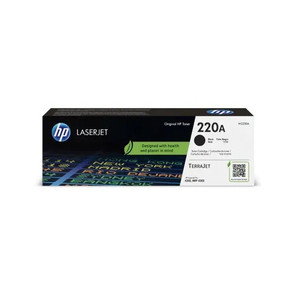 HP 220A, Lasertoner, Sort, 1800 sider