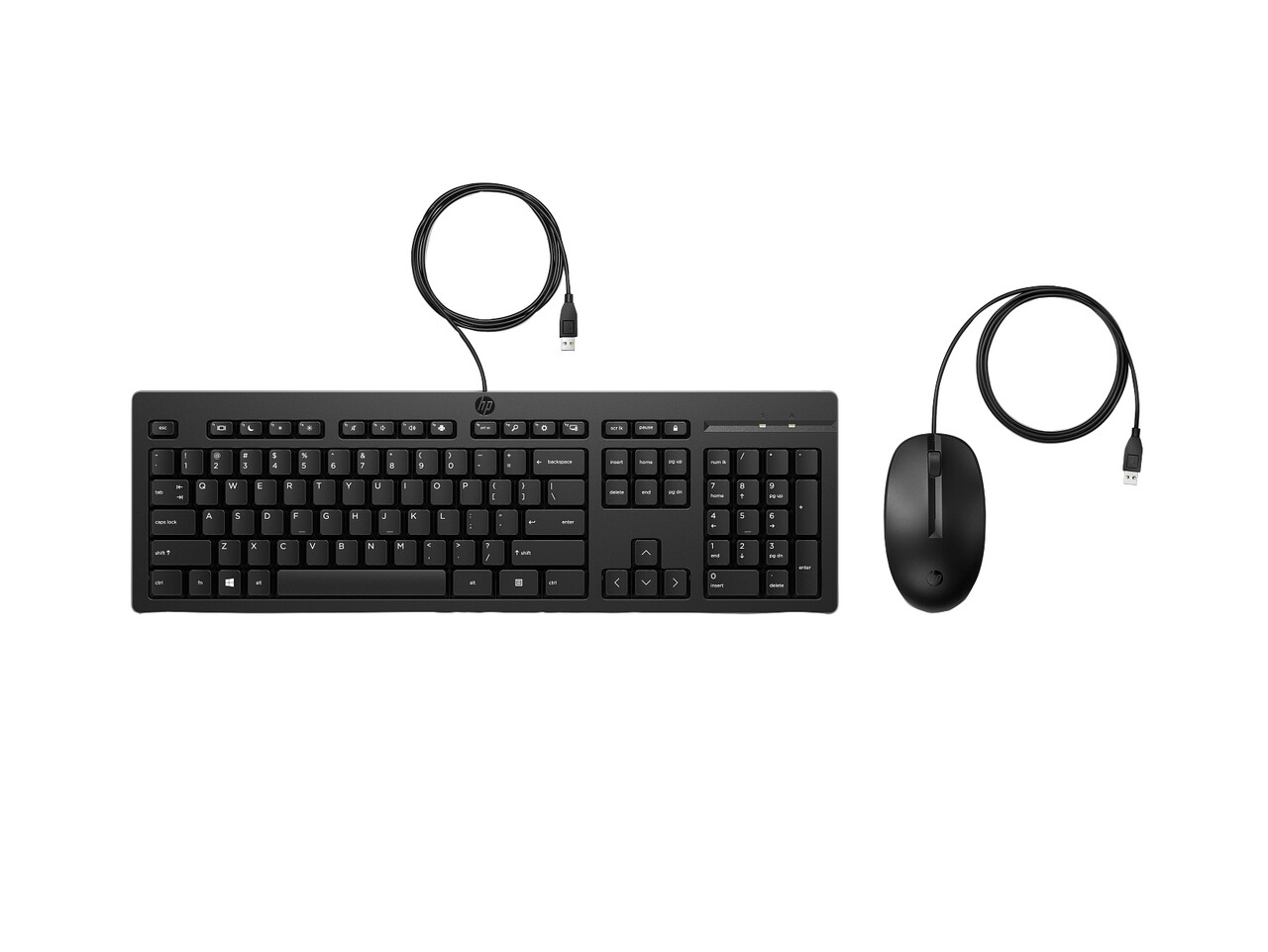 HP 225 Wired Mouse and Keyboard G2 (Nordic)
