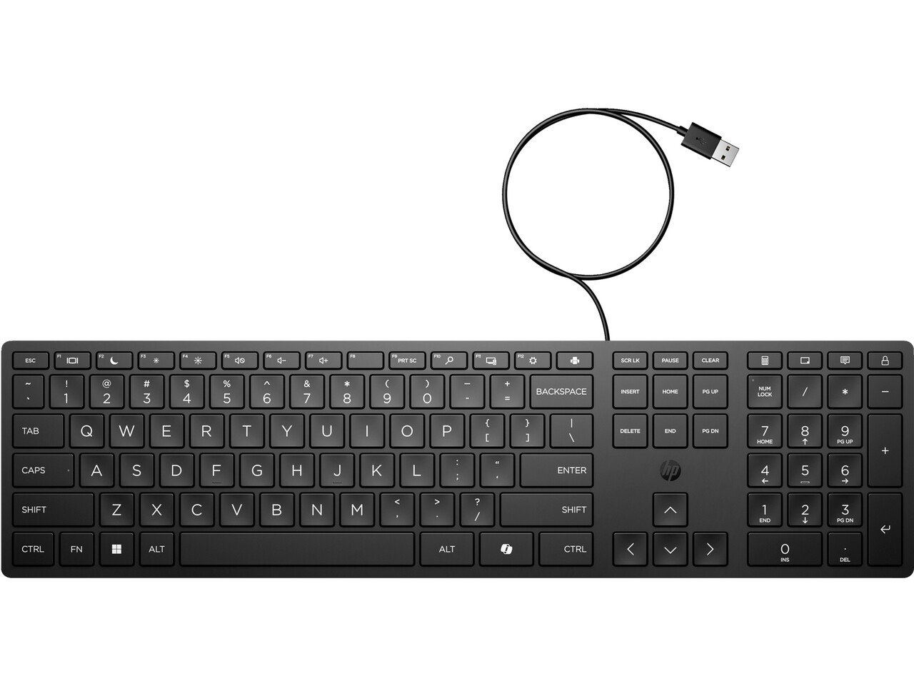 HP 320K G2 USB Wired Keyboard NRL
